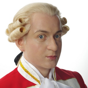 One Stop Shop Statue of Wax Model Human Size High Similarity Famous Celebrity Mozarts Silicone Doll for Display Racks