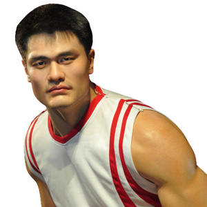 Personality Hyper Realistic  Lifesize Silicone Wax Mannequin of Asian Basketball Star