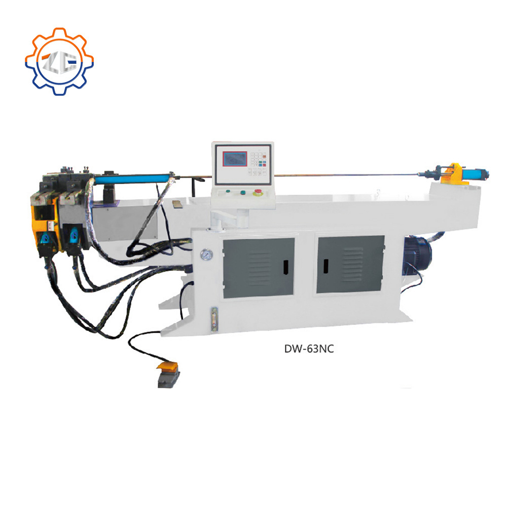 ZG Industrial-Grade Hydraulic Tube Bender Powerful and Stable for Heavy-Duty Bending DW89NC pipe and tube bending machine bender