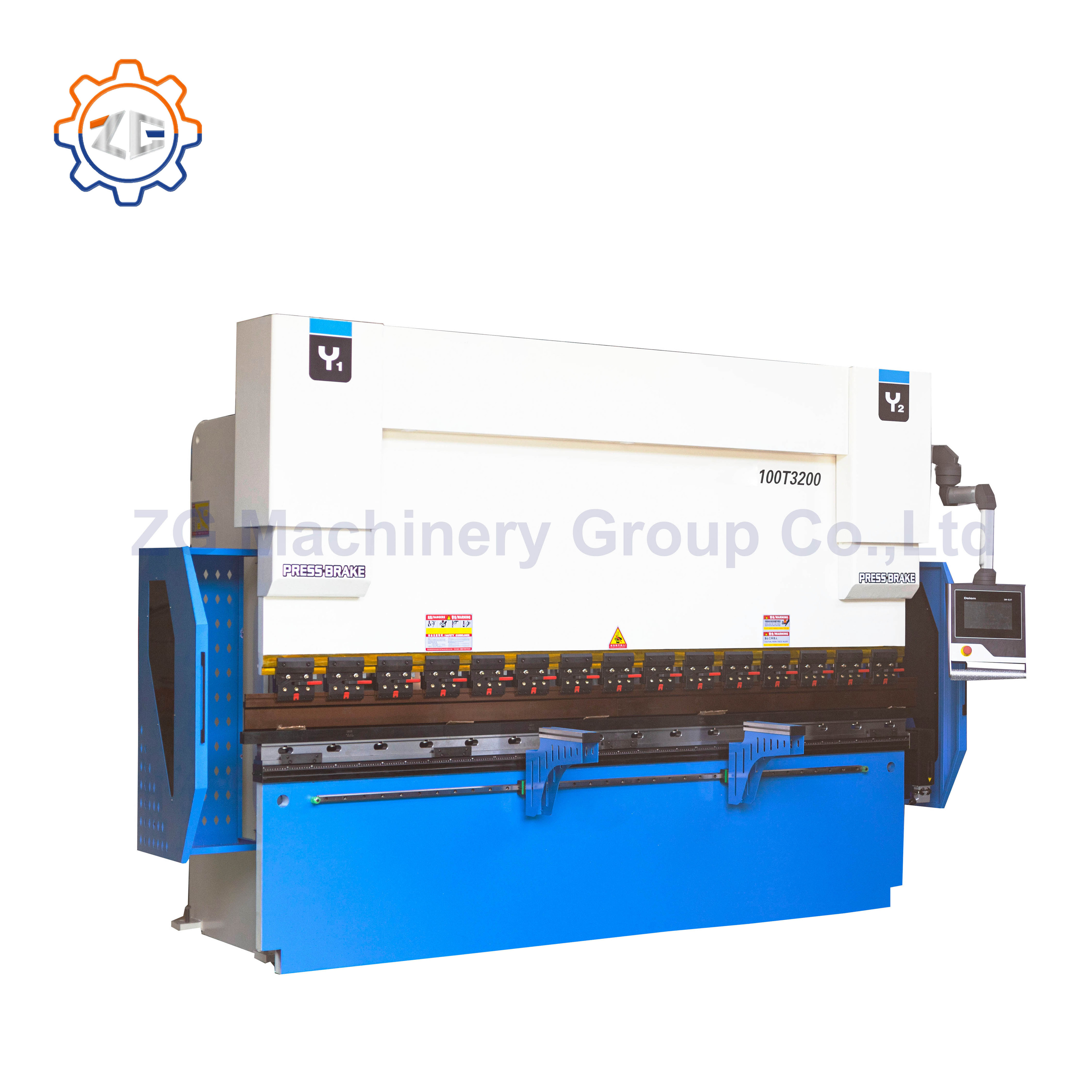 ZG Fully Automatic Hydraulic Press Brake for Seamless Metal Bending WE67K-63/2500 Automatic Bending Brake Folding Machine