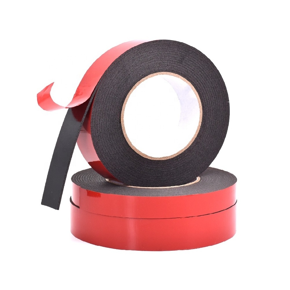 OEM jumbo rolls foam tape double sided heavy-duty acrylic Polyethylene PE Foam Adhesive Tapes Mounting