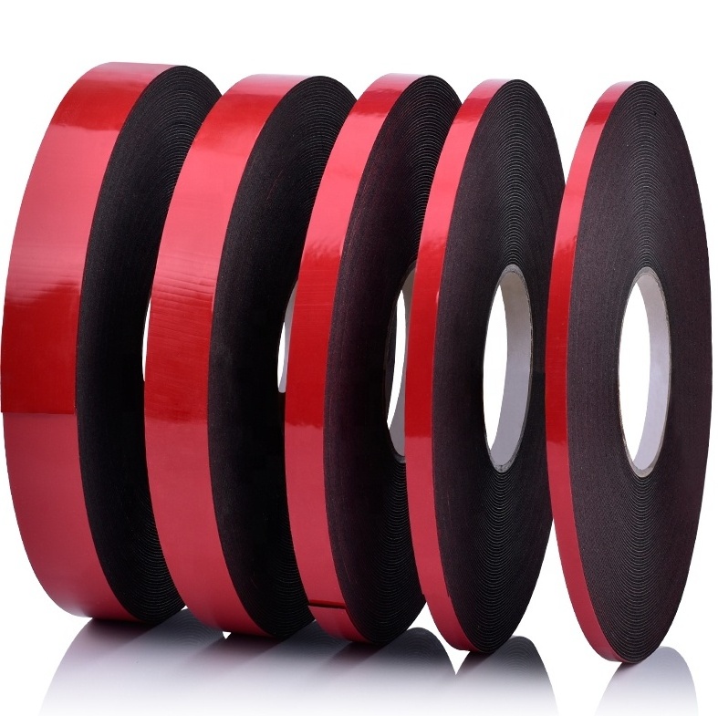 OEM jumbo rolls foam tape double sided heavy-duty acrylic Polyethylene PE Foam Adhesive Tapes Mounting