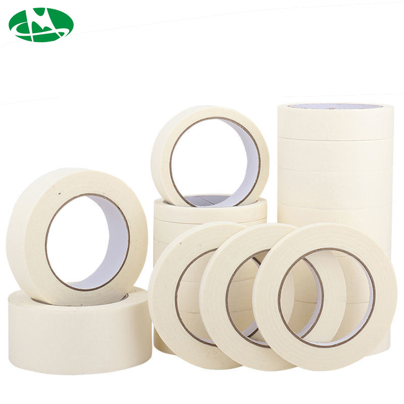 300mm masking tape jumbo roll masking tape for wall decoration and car painting protection white masking paint tape