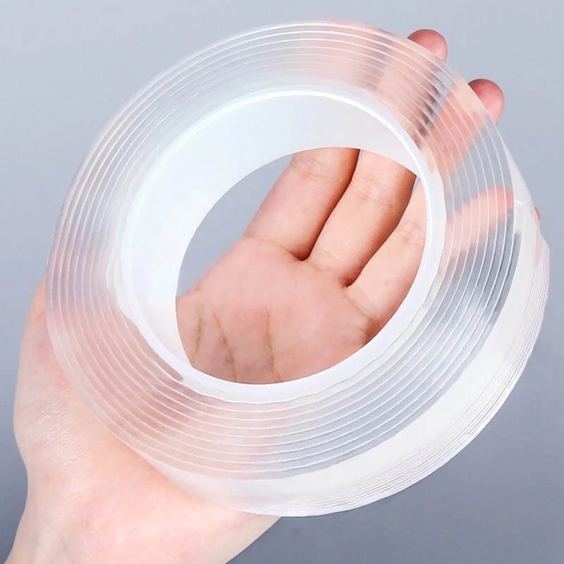 ivy grip tape waterproof double sided tape heavy duty clear reusable adhesive Acrylic nano tape