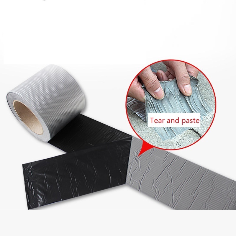 super strong leakage repair rubber tapes  water proof  aluminum butyl sealant tape