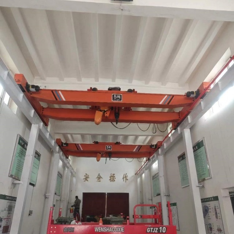 High Quality Lifting Height 30m Double Beam Bridge Crane for  Logistics Handling