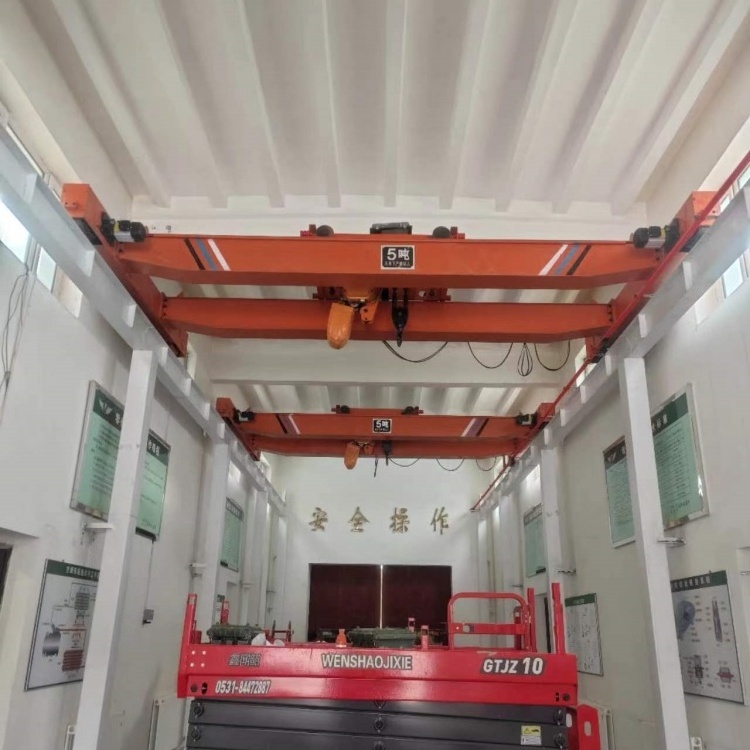 High Quality Lifting Height 30m Double Beam Bridge Crane for  Logistics Handling