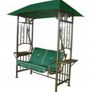 Free standing outdoor luxury swing chair with roof