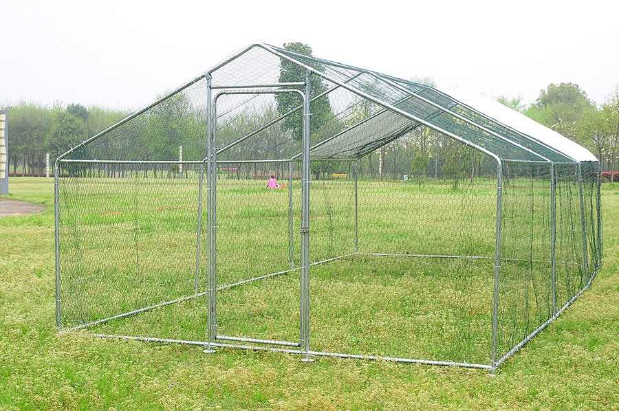 12 Square Meters Chicken Coop with Chicken Run