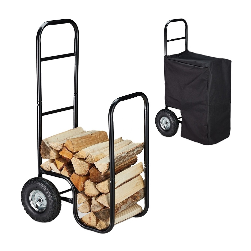 Relax days Firewood Cart with 2 Wheels