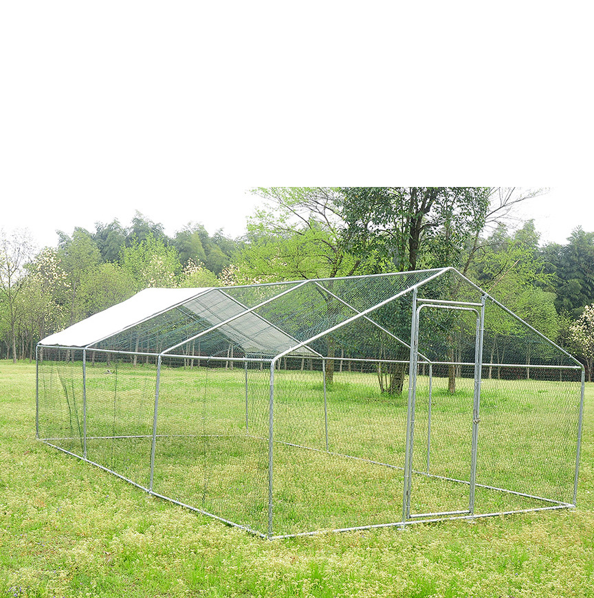 12 Square Meters Chicken Coop with Chicken Run