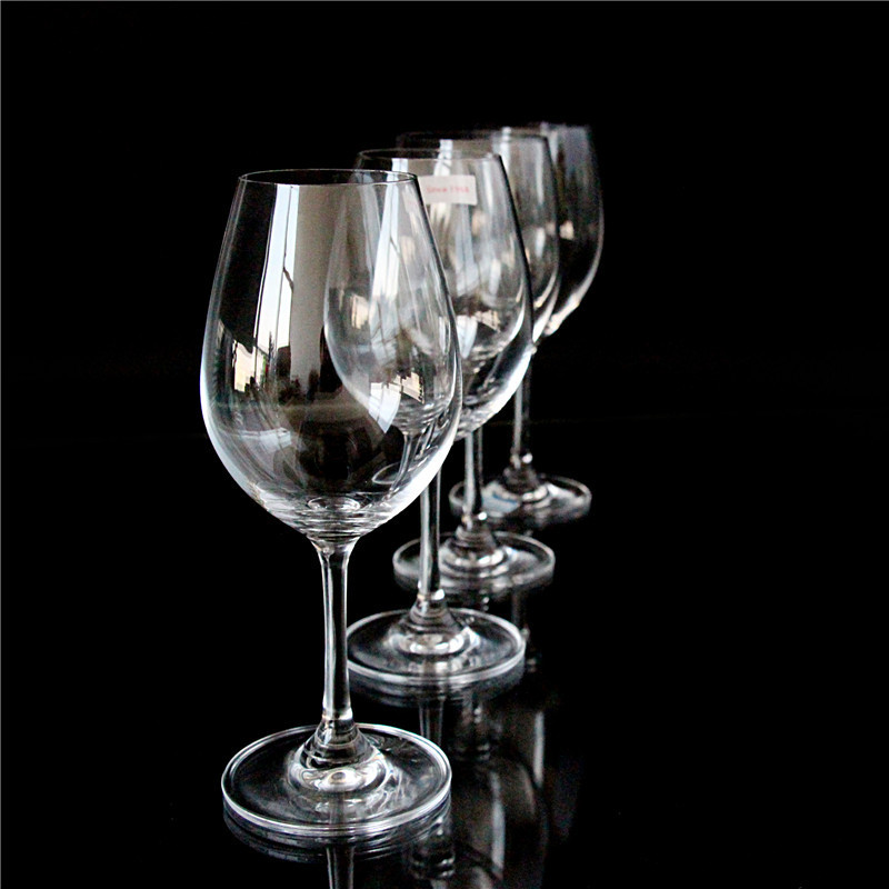 wholesale 350ml 12oz wine glass and champagne glasses lead free crystal glass burgundy goblet