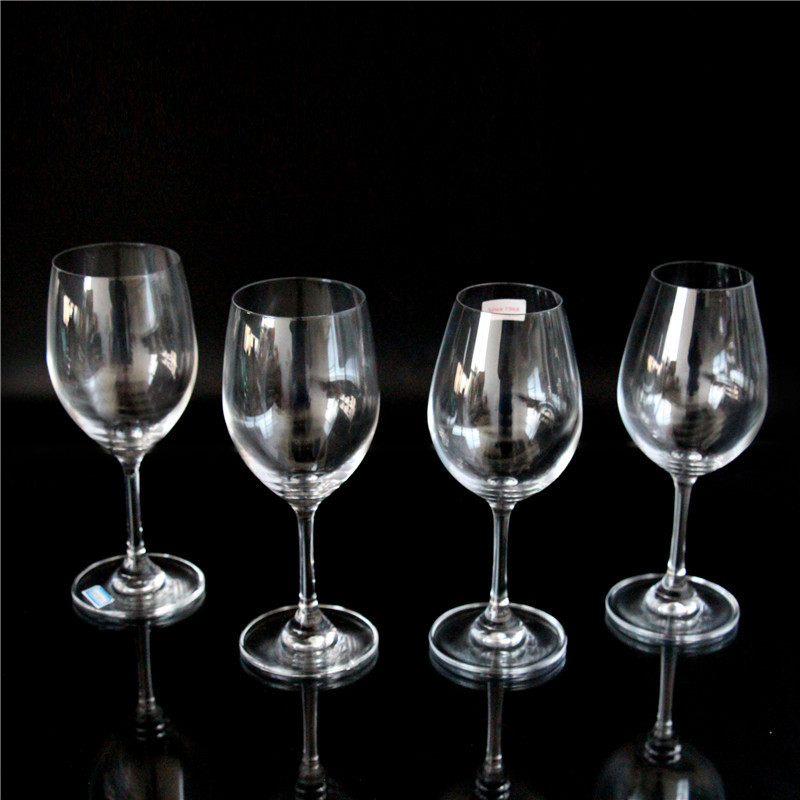 wholesale 350ml 12oz wine glass and champagne glasses lead free crystal glass burgundy goblet