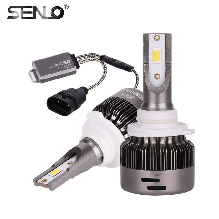 120W 10000LM H4 9003 HB2 Adjustable Beam Led Headlight Bulb H11 H7 9005 9006 C7 3570 CSP Auto Led Headlight