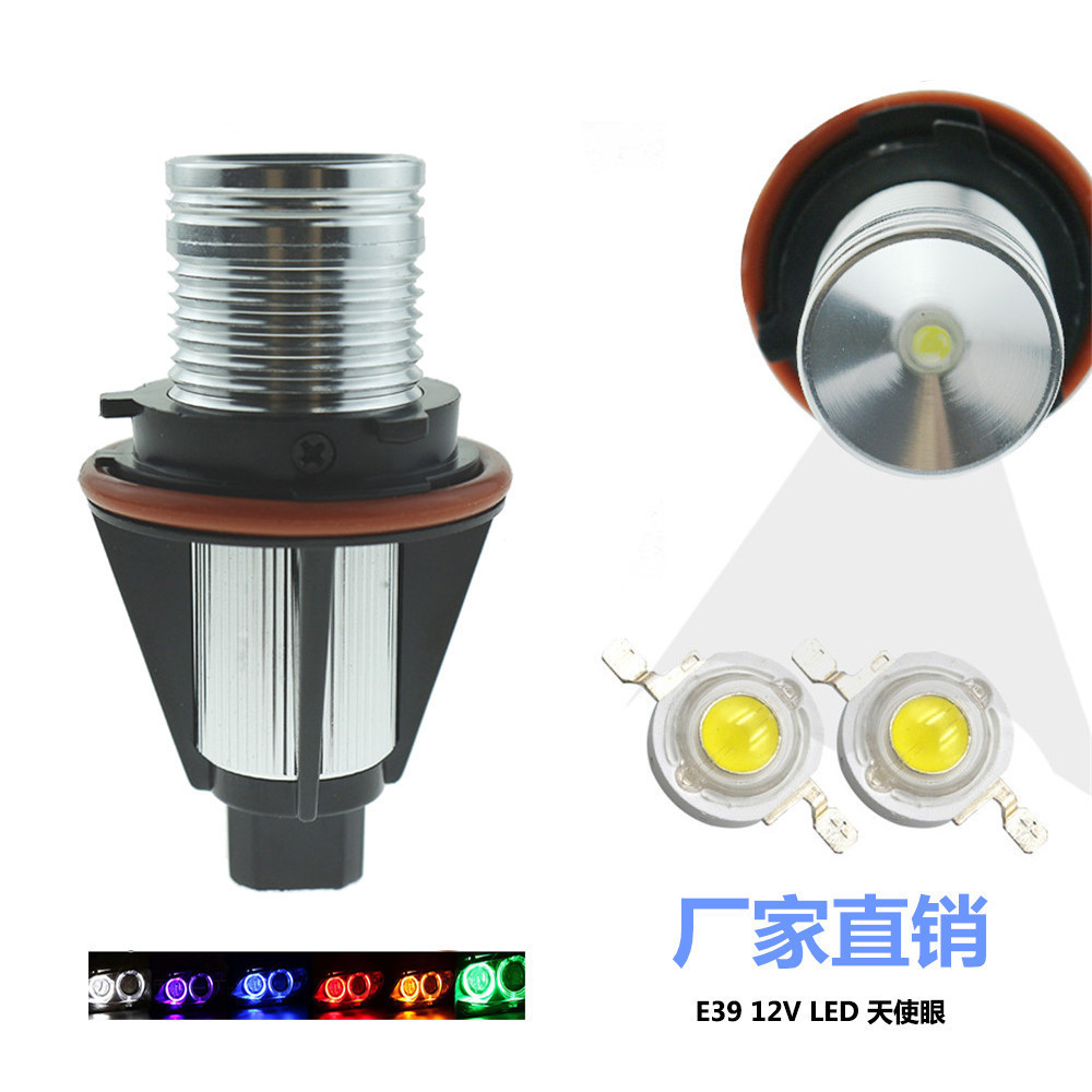 High quality Car External Light Marker LED Headlight Car Led Circle Light Halo Ring LED Angel Eyes for bmw e39 e60