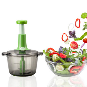 Manual Multi-functional Plastic Salad Maker manual food vegetable chopper