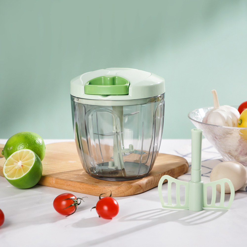 High Quality Multi-Functional Mini Food Chopper Blender Household Kitchen Tool For Safe Operation Meat Grinder Chopping