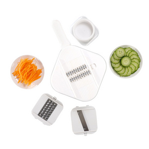 Kitchen Salad Tools Manual Vegetable Cutter Fruit Vegetable Washer Drainer Handle Garlic Cheese Grater Slicer Julienne Shredder