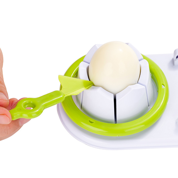 kitchen helper Multi-function egg cutter Egg slicer