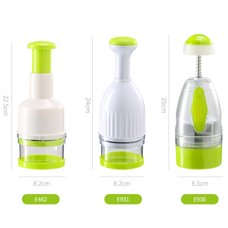 Super September Multifunctional Manual Garlic Onion Press Chopper Crusher Food Cutter Vegetable Slicer Peeler Mincer