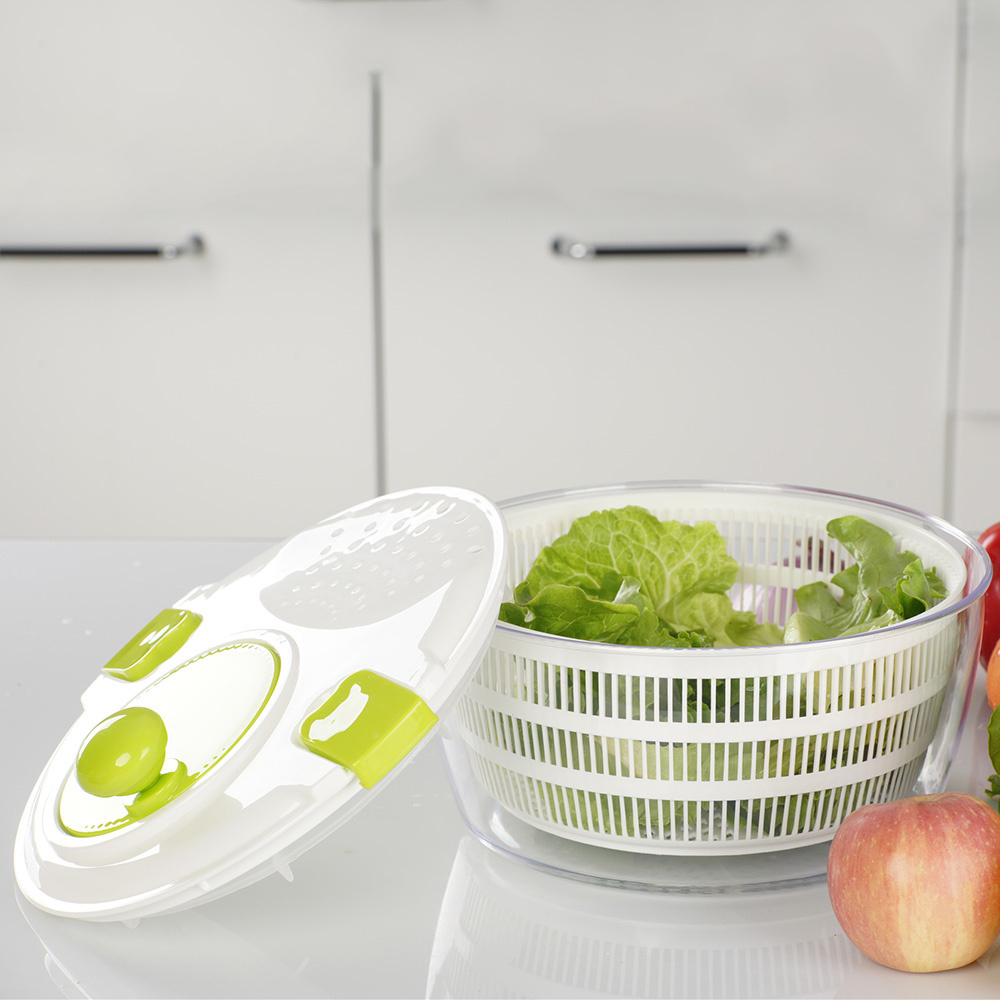 7 in 1 Multi Salad Set Manual 4L Vegetable Slicer Shredder - Mini Carrot Grater - Vegetable Dryer Salad Spinner