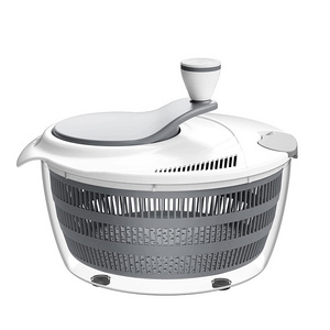 Hot Sale Factory Directly Kitchen Plastic 4L Fruit Manual Food Vegetable Salad Spinner for Drying