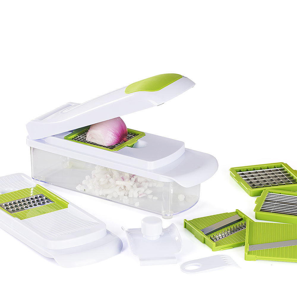 6 in 1 Vegetable Kitchen Accessories Mandolin Grater Onion Chopper Dicer Julienne Vegetable Slicer