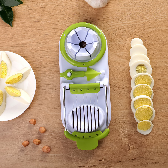 kitchen helper Multi-function egg cutter Egg slicer