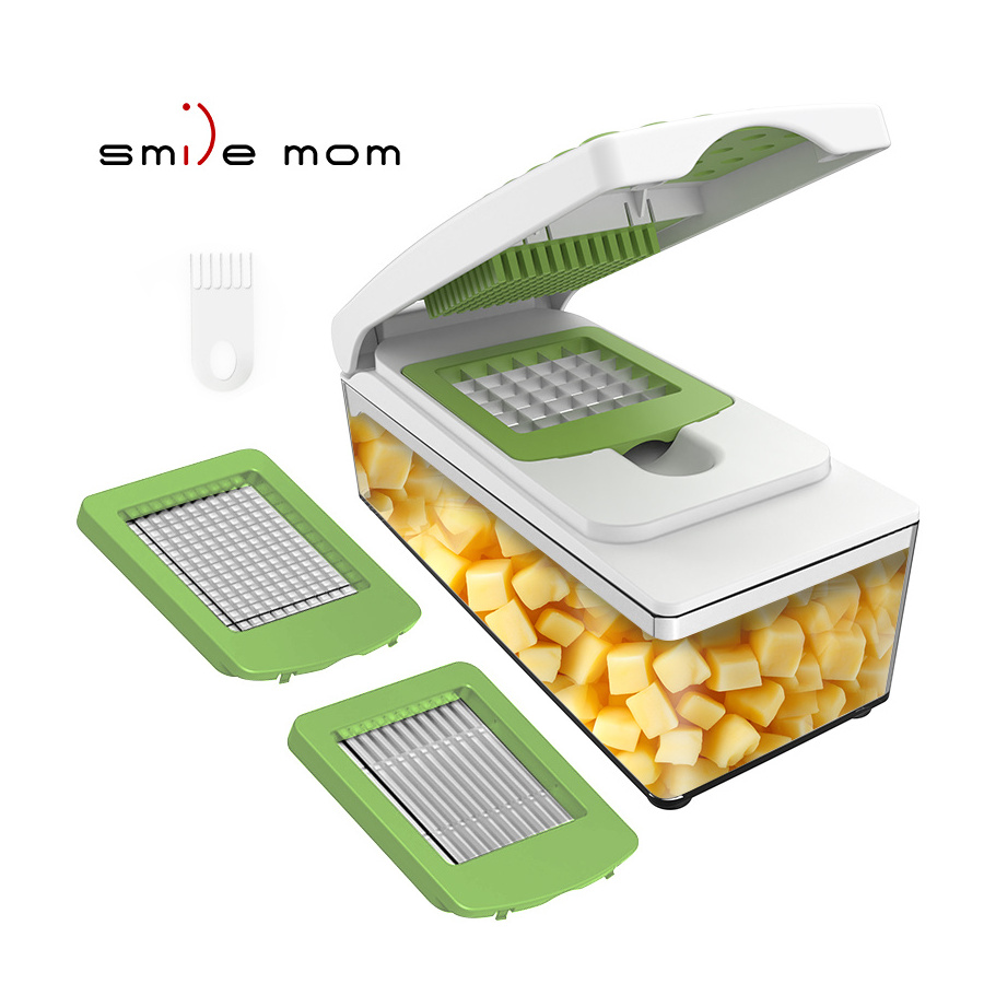 Professional Multifunctional Kitchen Accessories Fruit & Vegetable Food Chopper with Egg Slicer for Home Us