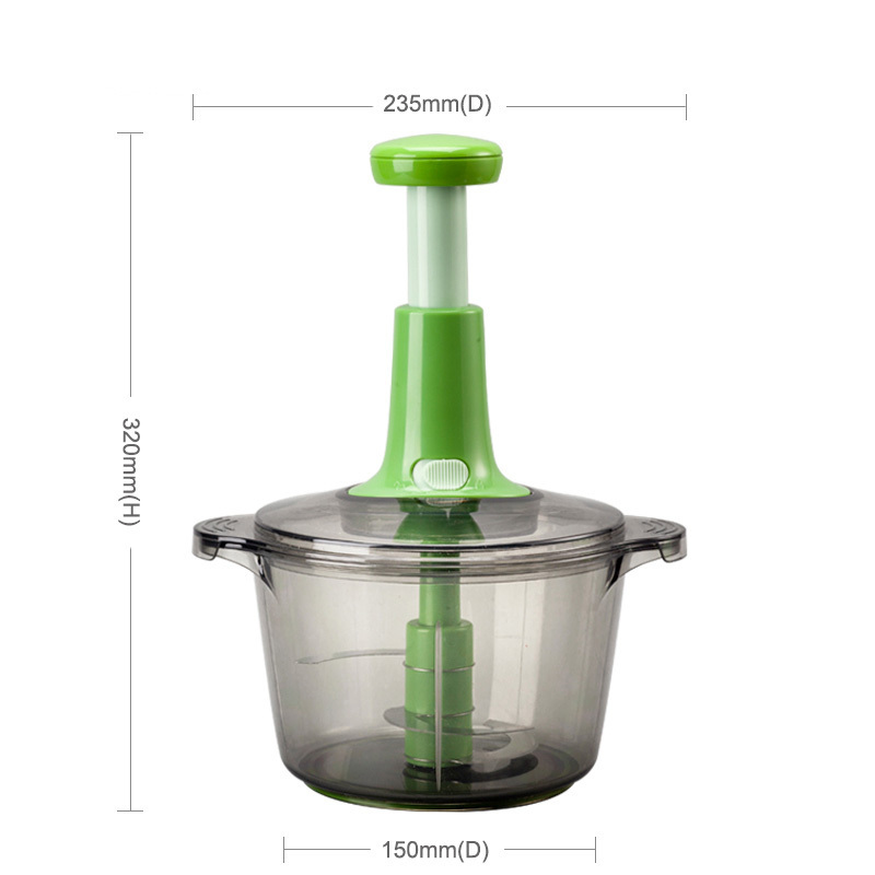 Manual Multi-functional Plastic Salad Maker manual food vegetable chopper