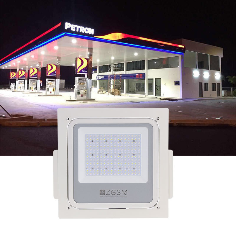 light petrol stations LED LED Canopy Lighting Solutions