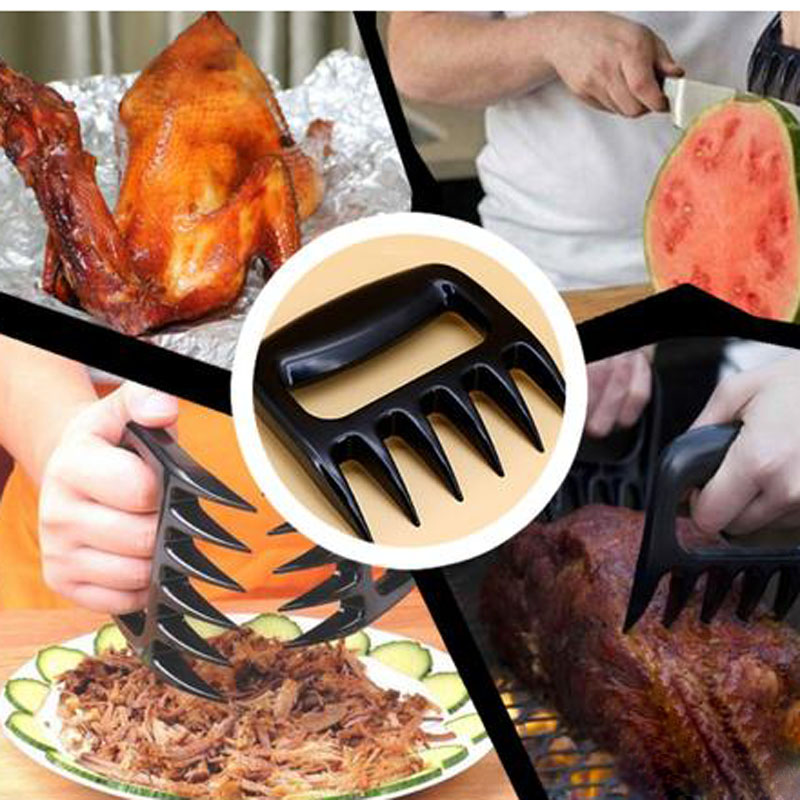 Bear Claw BBQ Meat Shredder Turkey Meat Separator Anti-slip Kitchen Cooking Tool