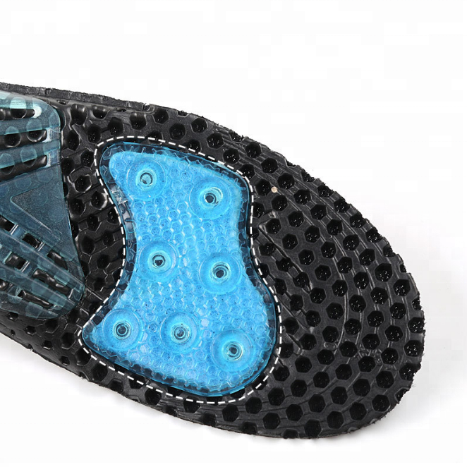 Sport Shoes Liquid Filled Carbon Cell Heated Vibrating Insoles