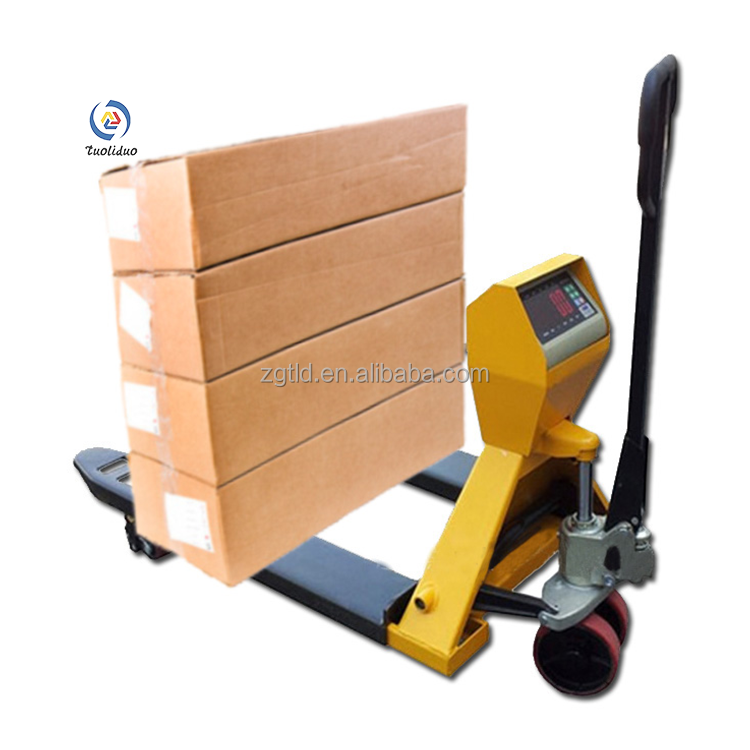 High quality 2-3 ton industrial electronic forklift scale manual forklift weighing scale with indicator