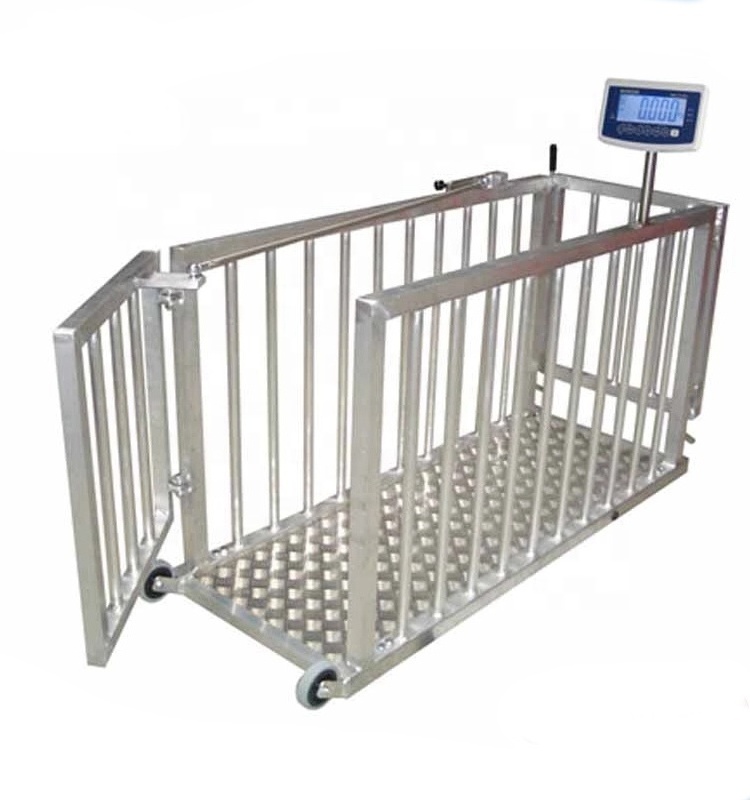 Digital electronic weighing platform weighbridge ranch cattle and sheep weighing