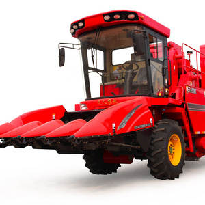 Tianren factory supplier self propelled corn combine harvester machine 3- 8 rows corn harvester can choice