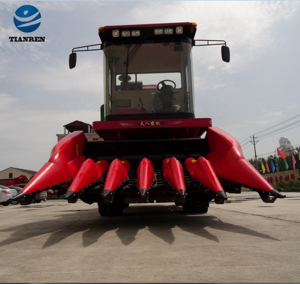 TIANREN 3 - 7 Rows Maize Harvester Combine Harvester