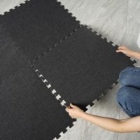 2024 Wholesale factory high quality Grey anti dirt and anti slip outdoor Block blanket self-adhesive carpet tiles