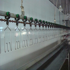 Poultry slaughter house: Shackle and Nylon Pulley carrier