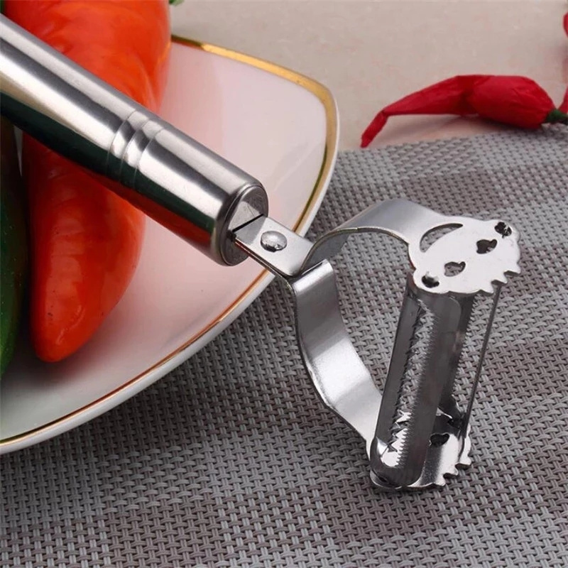 Stainless Steel Peeler Vegetable Melon Fruit Potato Carrot Cucumber Multifunction Grater Julienne Peeler Slice Home Kitchen Tool