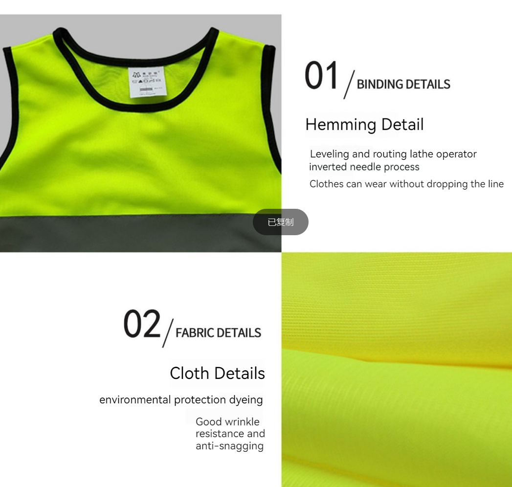 U.S. an Ming Factory's Outdoor Reflective Children's Vest Printed LOGO Parental Protection Waistcoat Safety Clothing for Kids