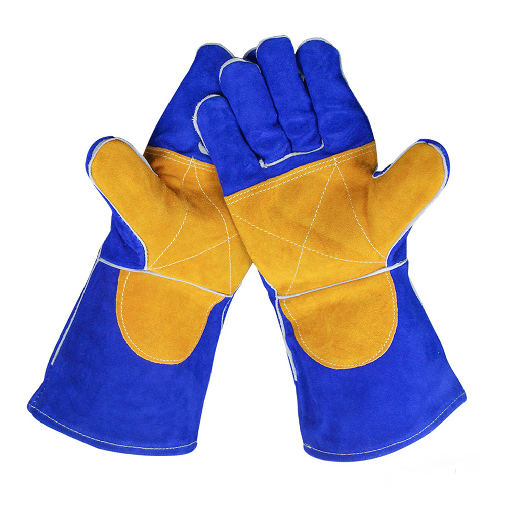 High Quality Men's Grade Cow Leather Welding Gloves 14\