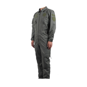 Custom Tactical Workwear Fire Resistant Aramid fiber Safety Fr Flying Work Wear Uniform Pilot Flight Suit Coveralls