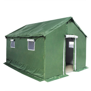 Wholesale Custom Shelter Construction Work Disaster Large Marquee Camping Temporary Life Refugee Relief Outdoor Tent