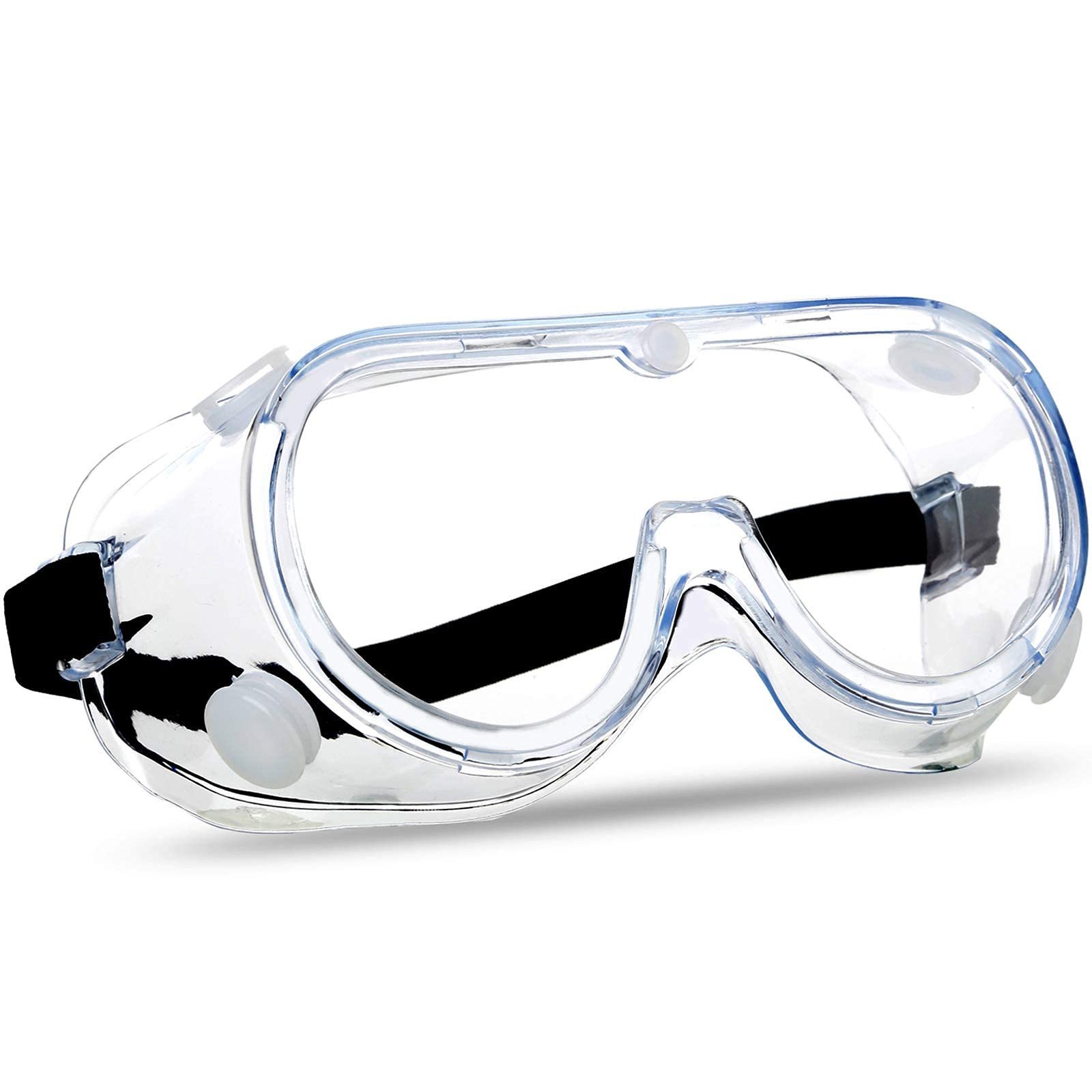 Hot Sale Anti-Fog & Scratch-Resistant Transparent Lens Work Safety Goggles Industrial Construction Dust Splash Eye Protection