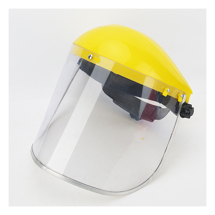 PVC Face Shield for Cutting and Grinding Garden Anti-Impact Shield for Protective Workwear