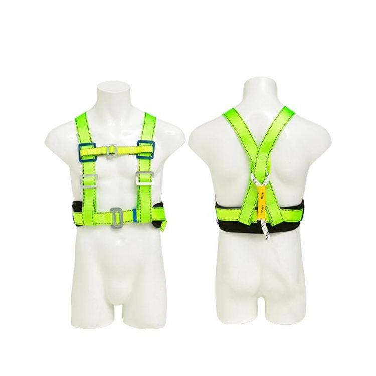 PPE Low Price Construction Workers Fall Protection Belt Workman Half Body Adjustable strap safety belt Safety Harness