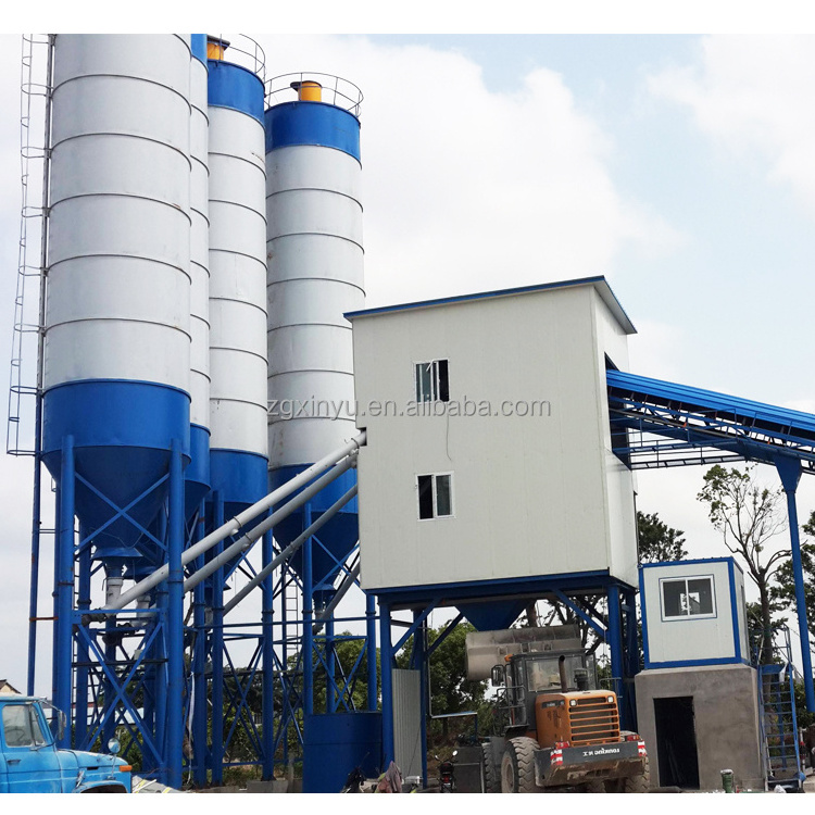 60m3 Ready Mix Cement Concrete Aggregate Batching Plant 120 Production Line Price List in Nigeria Egypt for Sale