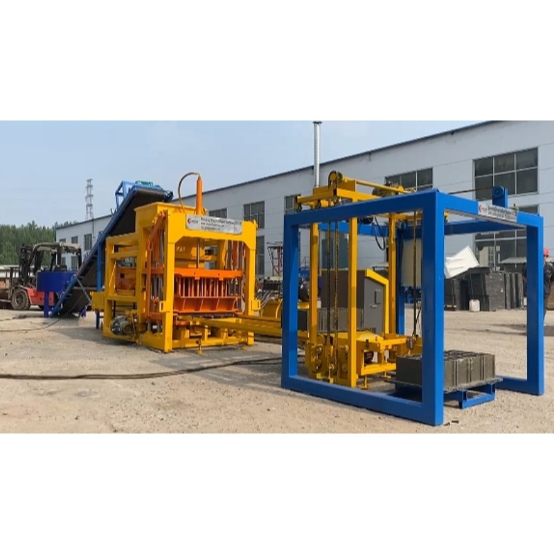 Cement Concrete Mud Clay Interlock Manual Bricks Making Automatic Machinery Concrete Block Machine