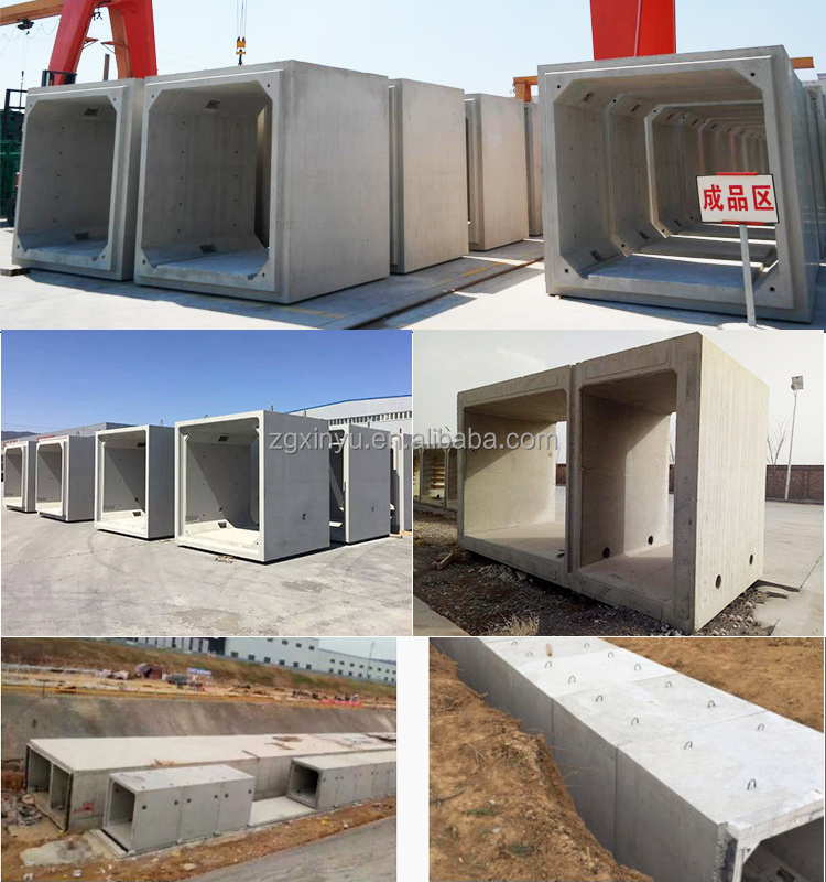 precast concrete box culvert making machine